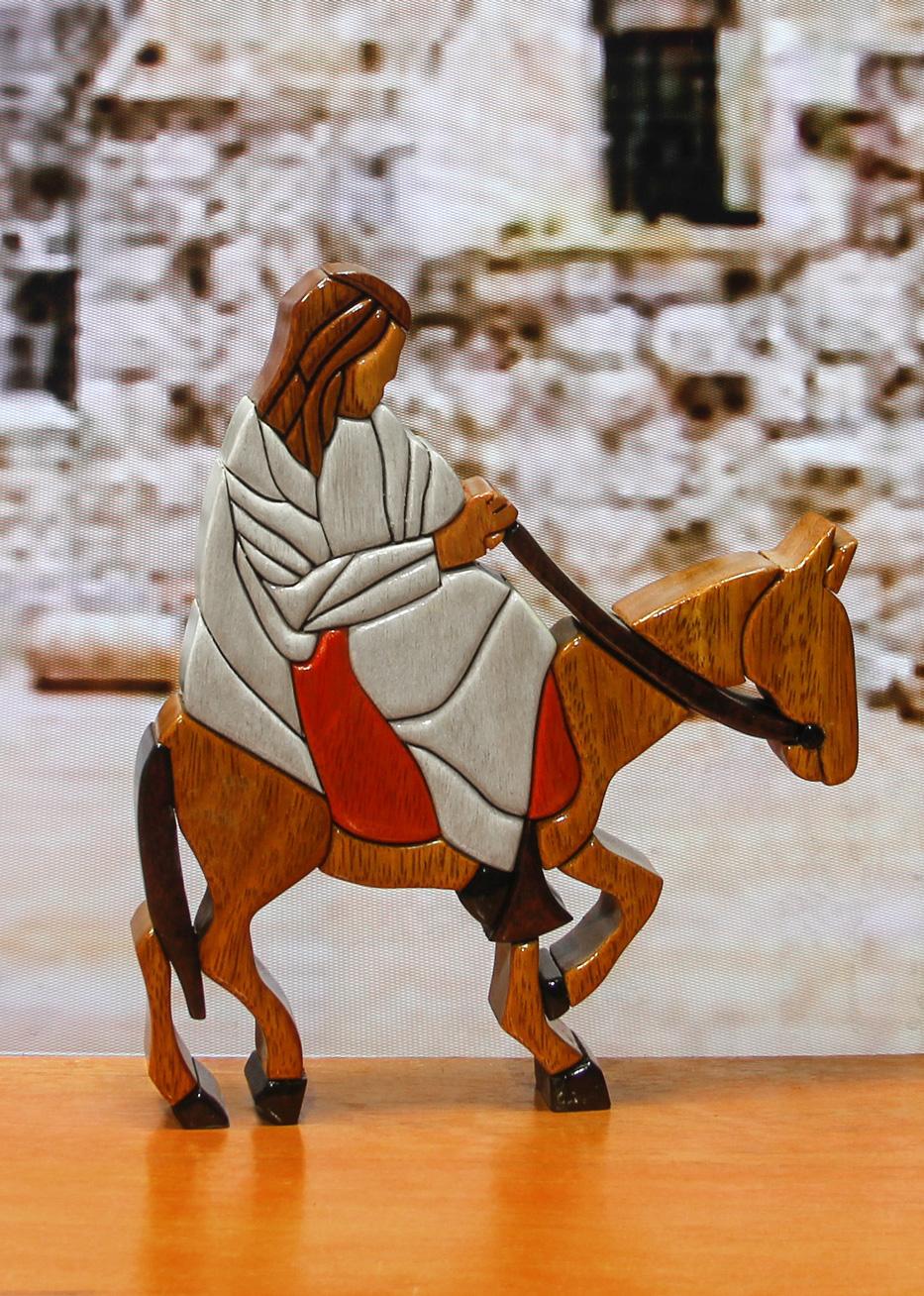 Jesus on Donkey